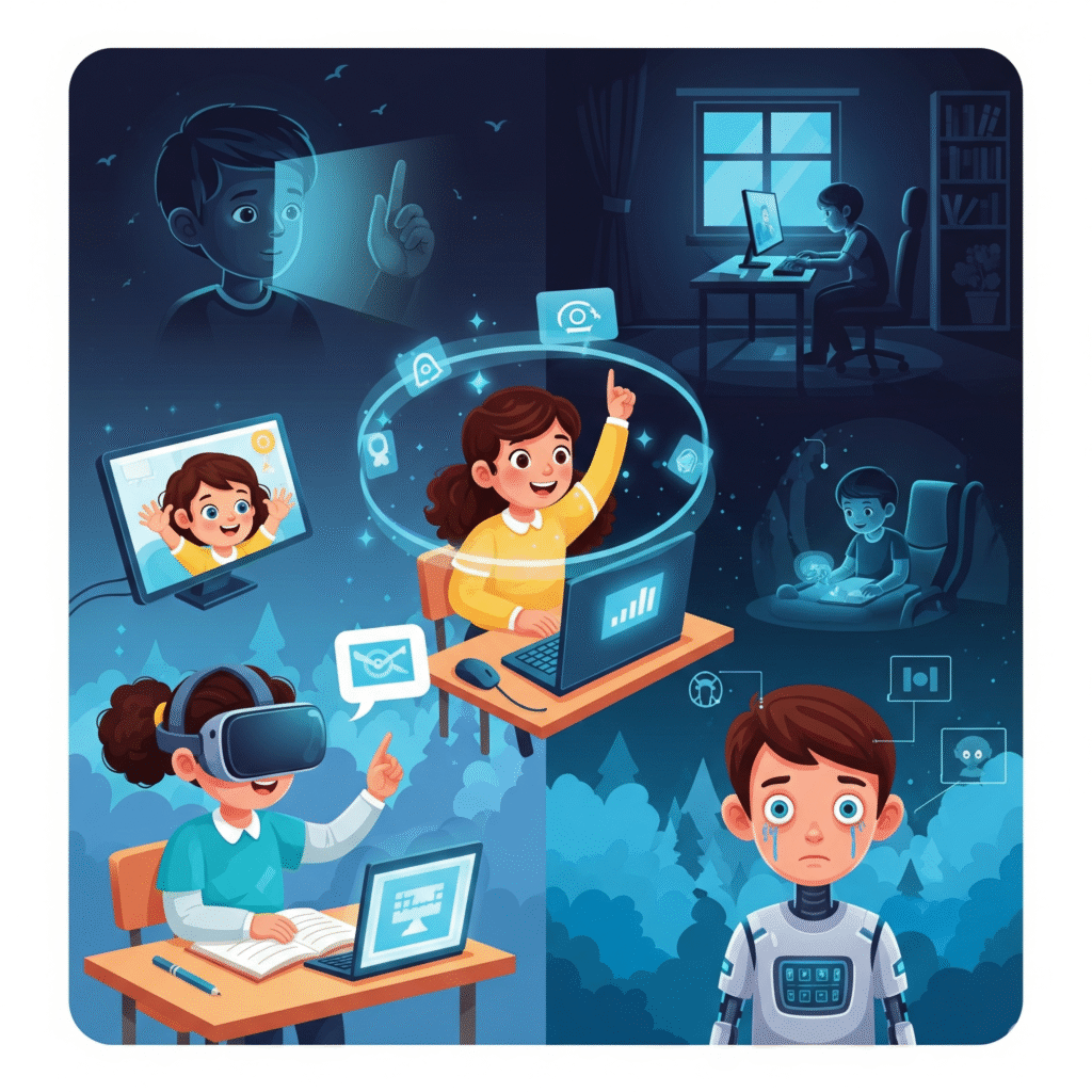 AI in Educational Technology: Benefits and Risks for Children